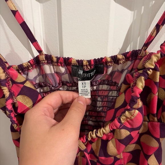 Urban Outfitters Pink and Gold Camisole - Picture 3 of 7